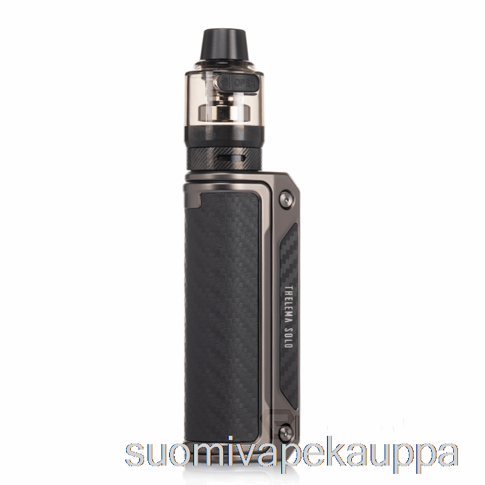 Vape Nesteet Kadonnut Vape Thelema Solo 100w Aloitussarja Gunmetal / Hiilikuitu